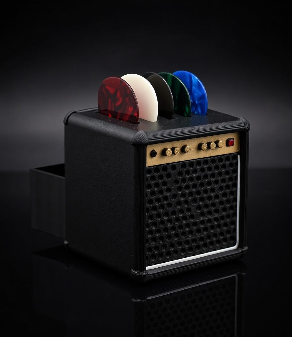 RockSlot™ Pro Mini Amp Guitar Pick Holder