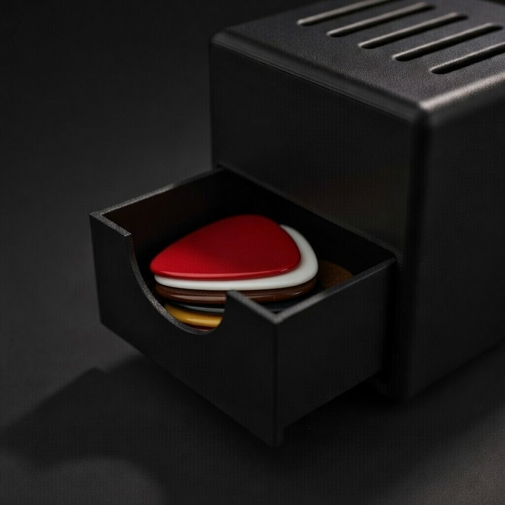 RockSlot™ Pro Mini Amp Guitar Pick Holder